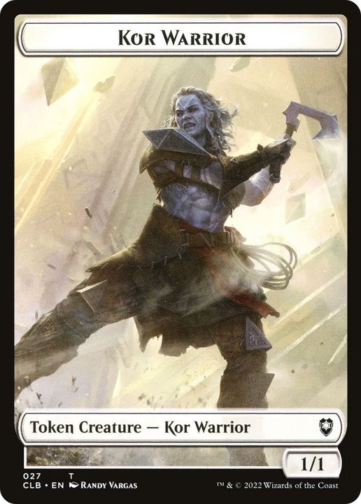 Kor Warrior in the group Magic the Gathering / Types / Creatures / Warrior at Proxyprinters.com (12202)