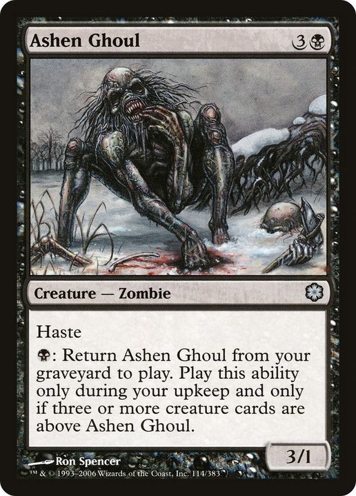 Ashen Ghoul in the group Magic the Gathering / Types / Creatures / Zombie at Proxyprinters.com (12239)