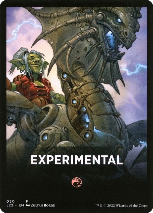 Experimental in the group Magic the Gathering / Types / Colors / Colorless at Proxyprinters.com (1225)