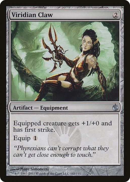 Viridian Claw in the group Magic the Gathering / Types / Artifacts / Artifact at Proxyprinters.com (12253)