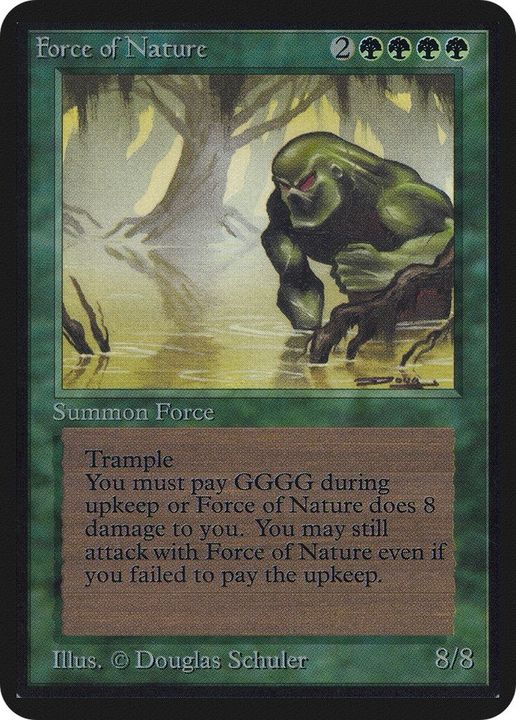 Force of Nature in the group Magic the Gathering / Types / Colors / Green at Proxyprinters.com (12254)