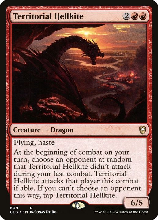 Territorial Hellkite in the group Magic the Gathering / Types / Colors / Red at Proxyprinters.com (12268)