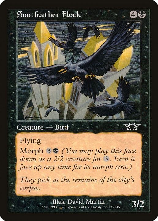 Sootfeather Flock in the group Magic the Gathering / Types / Colors / Black at Proxyprinters.com (12282)