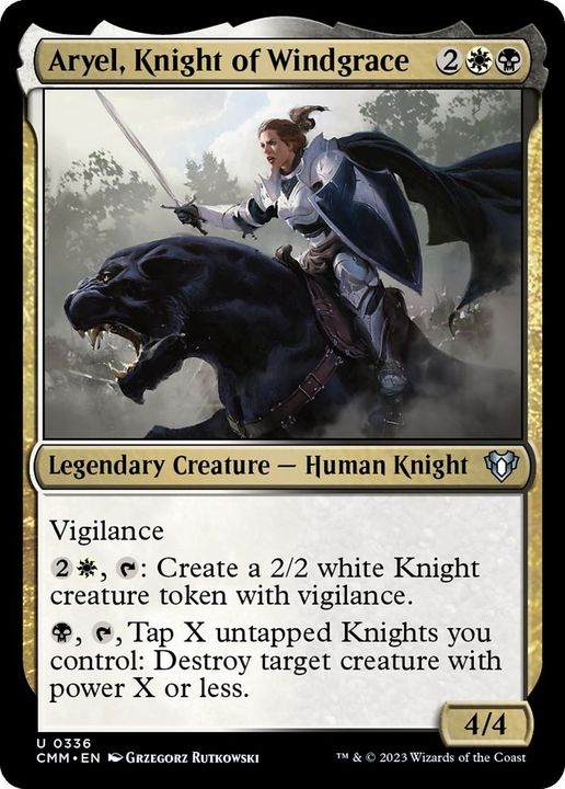 Aryel, Knight of Windgrace in the group Magic the Gathering / Sets / Commander Masters at Proxyprinters.com (12286)