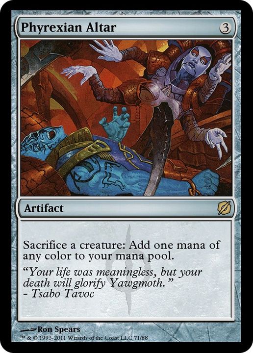 Phyrexian Altar in the group Singles at Proxyprinters.com (12301)