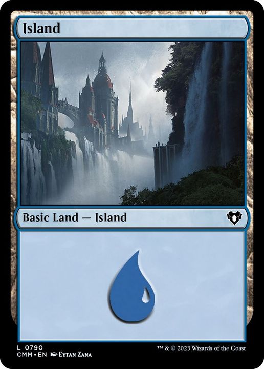 Island in the group Magic the Gathering / Sets / Commander Masters at Proxyprinters.com (1231)