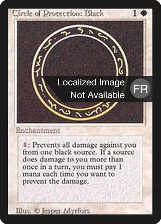 Circle of Protection: Black in the group Singles at Proxyprinters.com (12312)