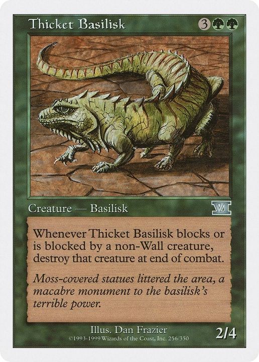 Thicket Basilisk in the group Magic the Gathering / Sets / Classic Sixth Edition at Proxyprinters.com (12314)