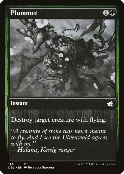 Plummet in the group Magic the Gathering / Types / Colors / Green at Proxyprinters.com (1232)