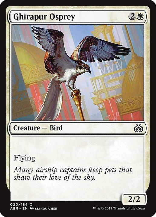 Ghirapur Osprey in the group Magic the Gathering / Types / Colors / White at Proxyprinters.com (12323)