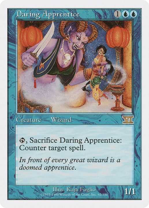 Daring Apprentice in the group Magic the Gathering / Types / Creatures / Wizard at Proxyprinters.com (1233)