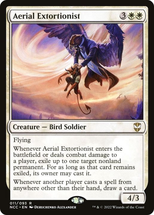 Aerial Extortionist in the group Magic the Gathering / Types / Colors / White at Proxyprinters.com (12345)