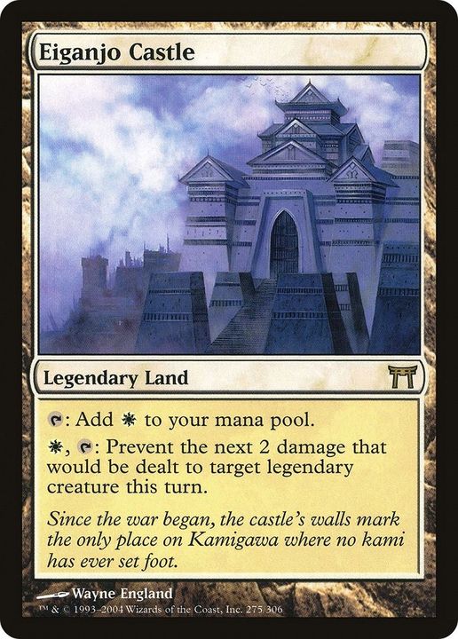 Eiganjo Castle in the group Magic the Gathering / Sets / Champions of Kamigawa at Proxyprinters.com (12348)