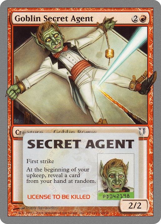 Goblin Secret Agent in the group Magic the Gathering / Types / Creatures / Goblin at Proxyprinters.com (12351)