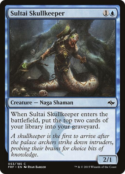 Sultai Skullkeeper in the group Magic the Gathering / Types / Colors / Blue at Proxyprinters.com (12370)