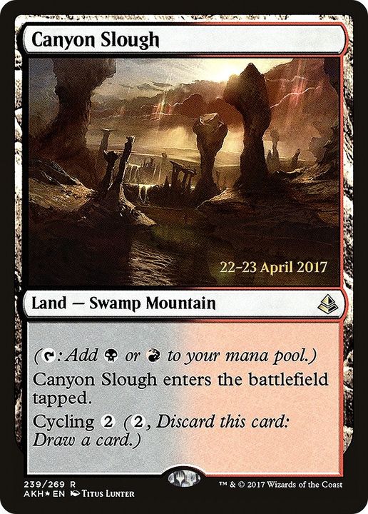 Canyon Slough in the group Magic the Gathering / Types / Land / Mountain at Proxyprinters.com (12378)