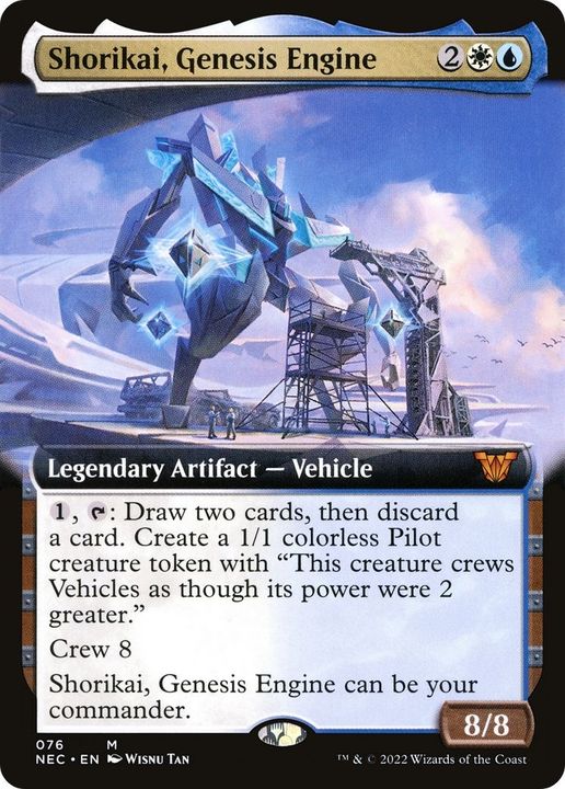 Shorikai, Genesis Engine in the group Magic the Gathering / Types / Artifacts / Legendary Artifact at Proxyprinters.com (1238)