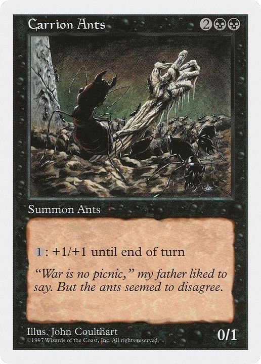 Carrion Ants in the group Magic the Gathering / Types / Colors / Black at Proxyprinters.com (12396)