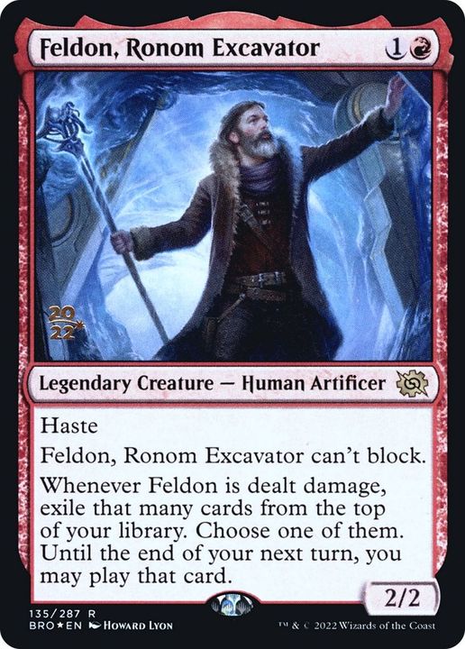 Feldon, Ronom Excavator in the group Magic the Gathering / Types / Creatures / Human at Proxyprinters.com (12419)