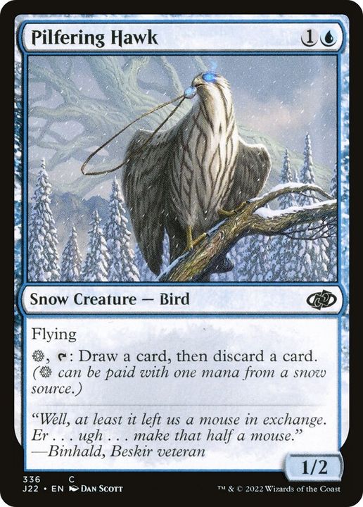 Pilfering Hawk in the group Magic the Gathering / Types / Colors / Blue at Proxyprinters.com (12433)