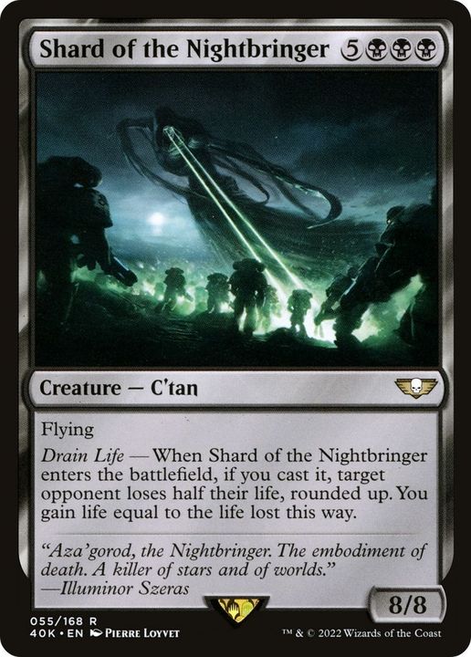 Shard of the Nightbringer in the group Magic the Gathering / Types / Colors / Black at Proxyprinters.com (12449)