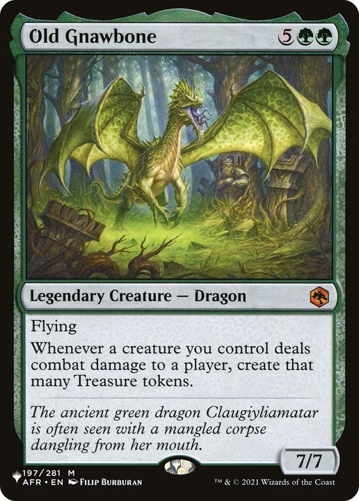 Old Gnawbone in the group Magic the Gathering / Sets / The List at Proxyprinters.com (12474)