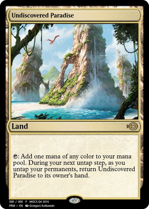 Undiscovered Paradise in the group Magic the Gathering / Sets / Magic Origins Clash Pack at Proxyprinters.com (12485)