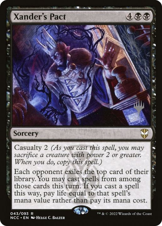 Xander's Pact in the group Magic the Gathering / Types / Colors / Black at Proxyprinters.com (12493)