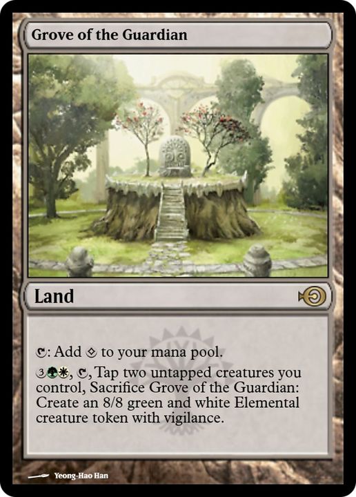 Grove of the Guardian in the group Magic the Gathering / Types / Colors / Colorless at Proxyprinters.com (12499)