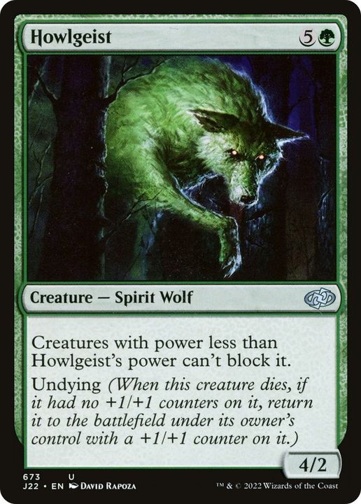 Howlgeist in the group Magic the Gathering / Types / Colors / Green at Proxyprinters.com (125)