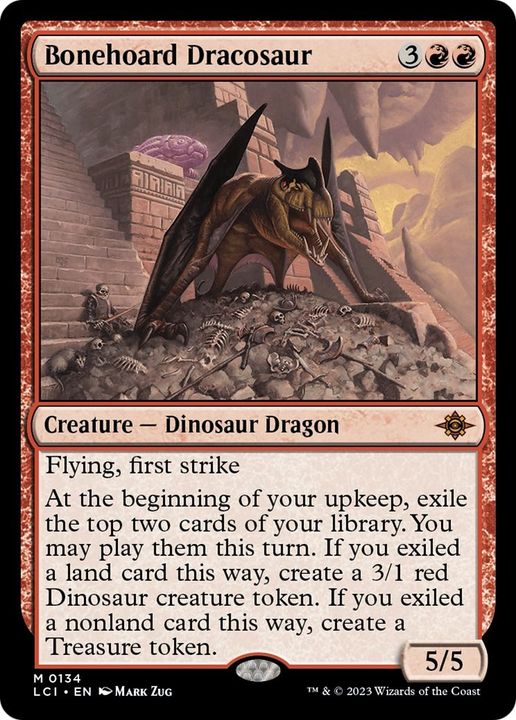 Bonehoard Dracosaur in the group Magic the Gathering / Sets / The Lost Caverns of Ixalan at Proxyprinters.com (12529)