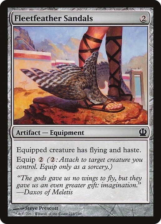 Fleetfeather Sandals in the group Magic the Gathering / Types / Artifacts / Artifact at Proxyprinters.com (12532)