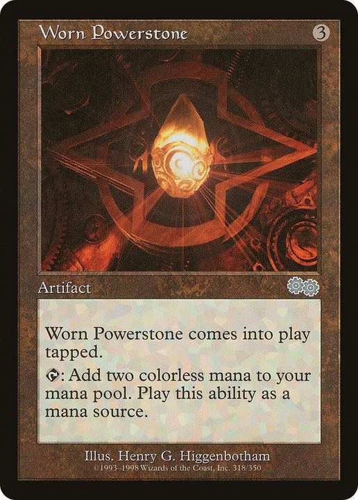 Worn Powerstone in the group Magic the Gathering / Types / Artifacts / Artifact at Proxyprinters.com (12536)