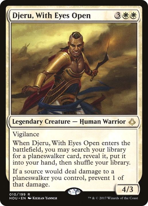 Djeru, With Eyes Open in the group Magic the Gathering / Sets / Hour of Devastation at Proxyprinters.com (12557)