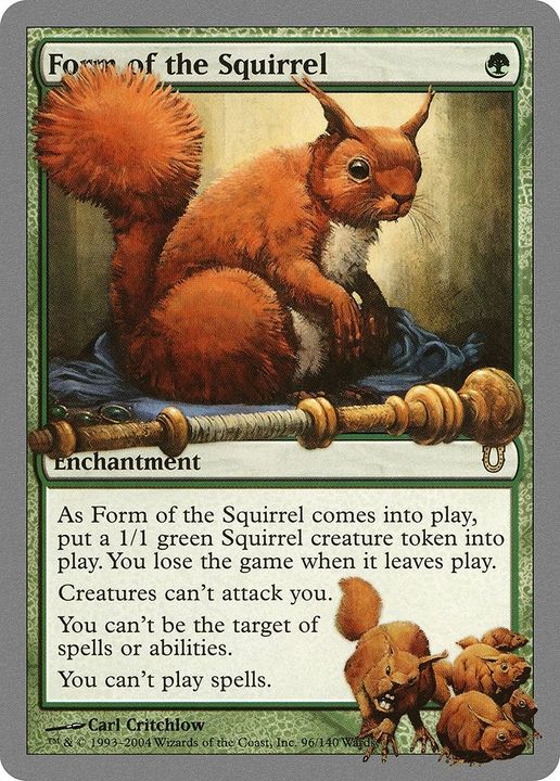 Form of the Squirrel in the group Magic the Gathering / Types / Enchantment / Enchantment at Proxyprinters.com (12563)