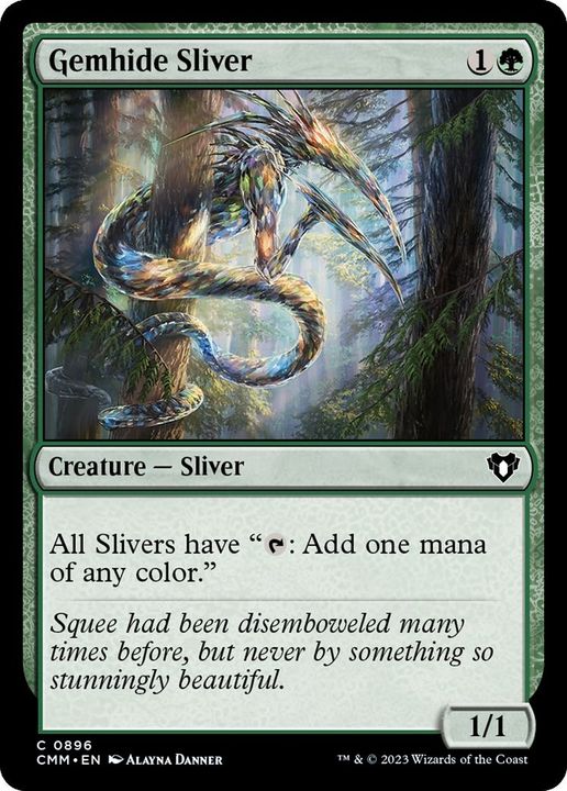 Gemhide Sliver in the group Magic the Gathering / Sets / Commander Masters at Proxyprinters.com (12574)