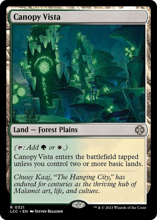 Canopy Vista in the group Magic the Gathering / Types / Land / Forest at Proxyprinters.com (12599)