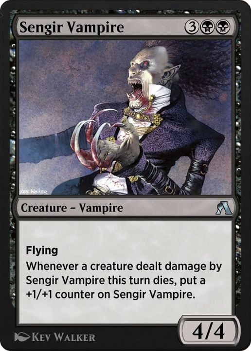 Sengir Vampire in the group Magic the Gathering / Types / Colors / Black at Proxyprinters.com (126)