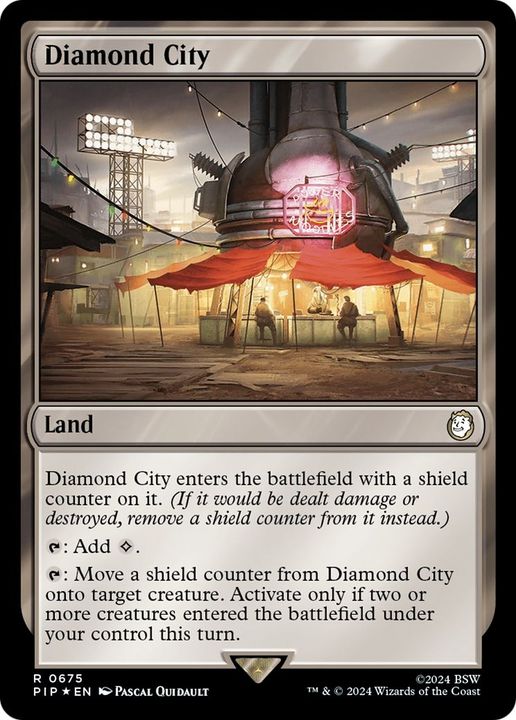 Diamond City in the group Magic the Gathering / Types / Colors / Colorless at Proxyprinters.com (12600)