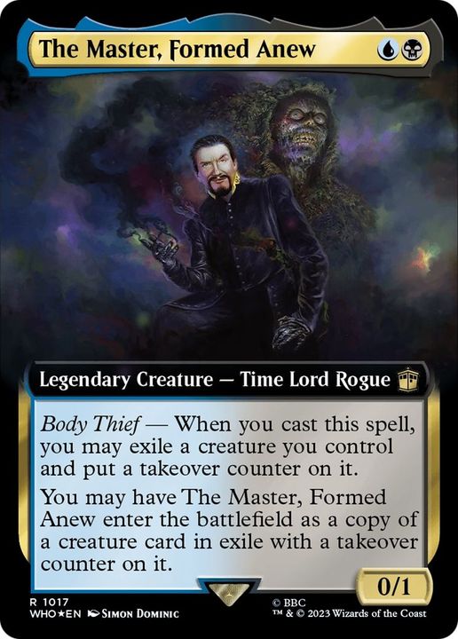 The Master, Formed Anew in the group Magic the Gathering / Types / Colors / Multicolors / B, U at Proxyprinters.com (12608)