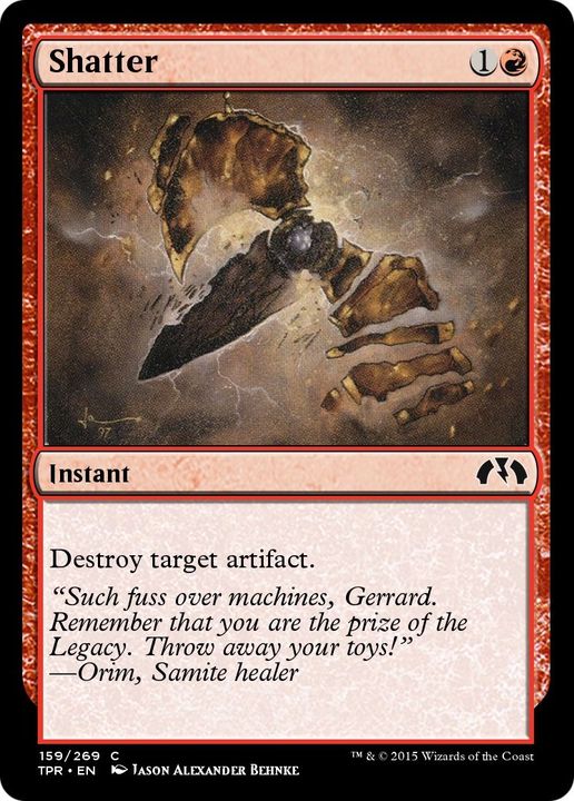 Shatter in the group Magic the Gathering / Types / Colors / Red at Proxyprinters.com (1261)