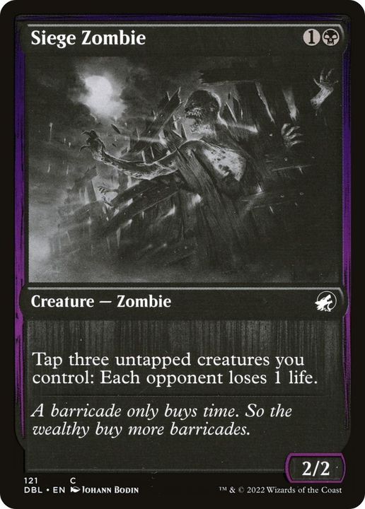 Siege Zombie in the group Magic the Gathering / Types / Creatures / Zombie at Proxyprinters.com (12614)