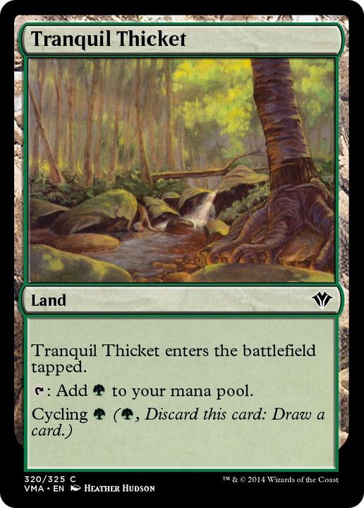 Tranquil Thicket in the group Magic the Gathering / Types / Colors / Colorless at Proxyprinters.com (12619)