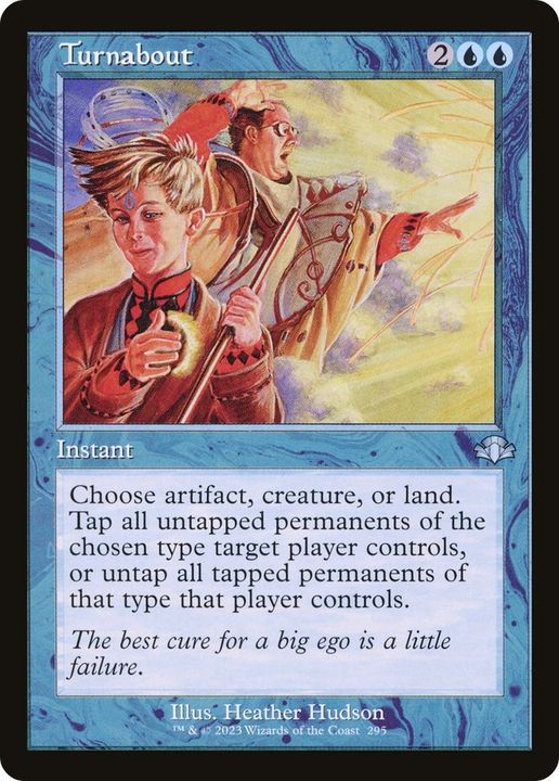 Turnabout in the group Magic the Gathering / Types / Colors / Blue at Proxyprinters.com (12636)