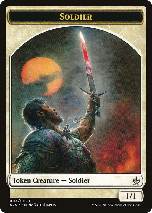 Soldier in the group Magic the Gathering / Types / Colors / White at Proxyprinters.com (12647)