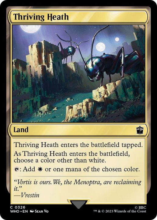 Thriving Heath in the group Magic the Gathering / Sets / Doctor Who at Proxyprinters.com (12654)