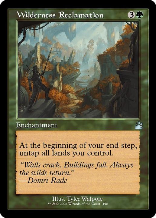 Wilderness Reclamation in the group Magic the Gathering / Types / Enchantment / Enchantment at Proxyprinters.com (12657)