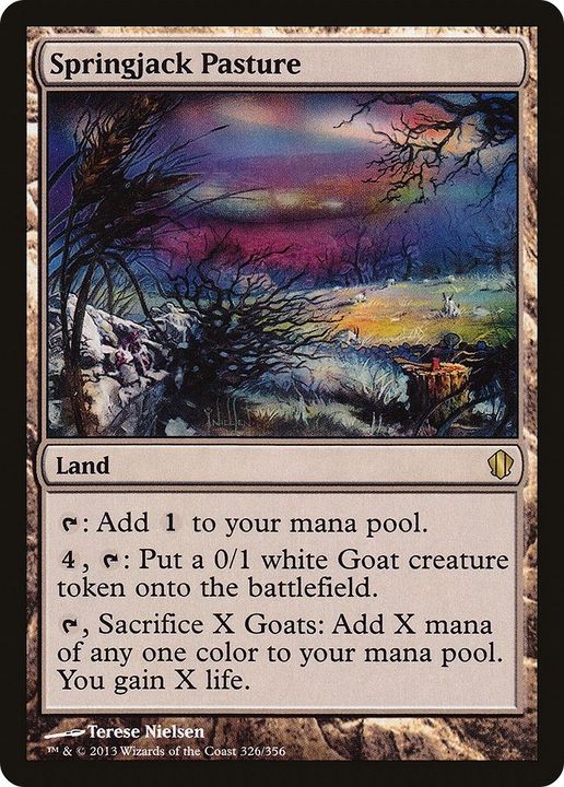 Springjack Pasture in the group Magic the Gathering / Sets / Commander 2013 at Proxyprinters.com (1266)