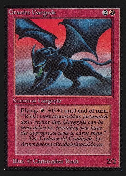 Granite Gargoyle in the group Magic the Gathering / Types / Colors / Red at Proxyprinters.com (12673)