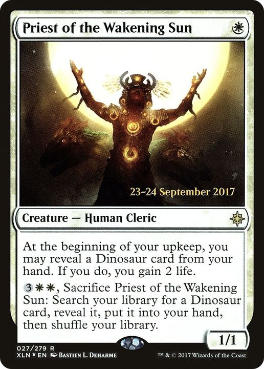 Priest of the Wakening Sun in the group Magic the Gathering / Types / Creatures / Human at Proxyprinters.com (12677)